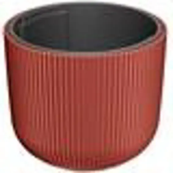 Prosperplast Milly DBML240 ukrasna tegla za cvijeće s umetkom 24 cm – bakrena