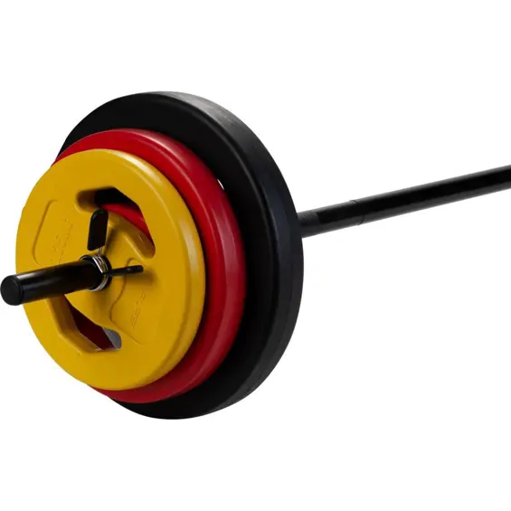 Pure2Improve set šipke i utega 20 kg, 130 cm