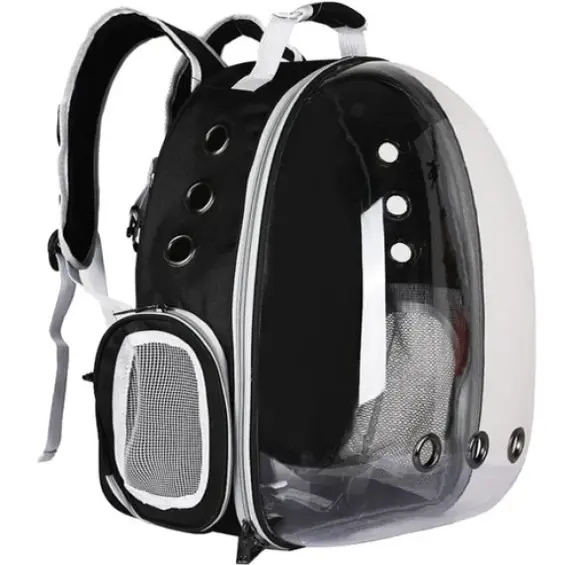 Purlov 23309 ruksak transporter za mačke i male pse – do 10 kg, 41 × 35 × 24 cm