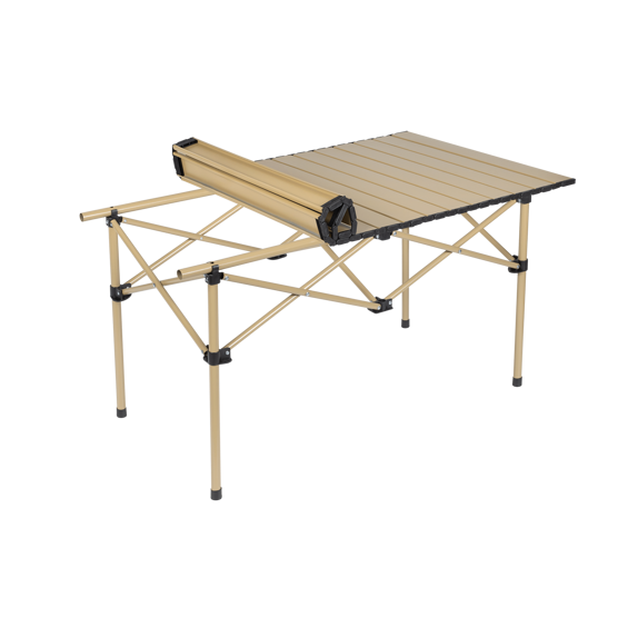 Rebel Active RBA-5600 sklopivi kamping set – stol + 4 stolice, Quick Fold, metalna konstrukcija