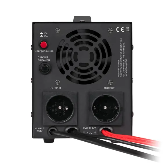 Rebel POWER-1000 RB-4003 UPS 1000 VA / 700 W s čistim sinusnim valom