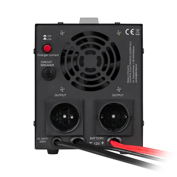 Rebel POWER-2200-LFP4 UPS s čistim sinusnim valom 2200 VA / 1600 W