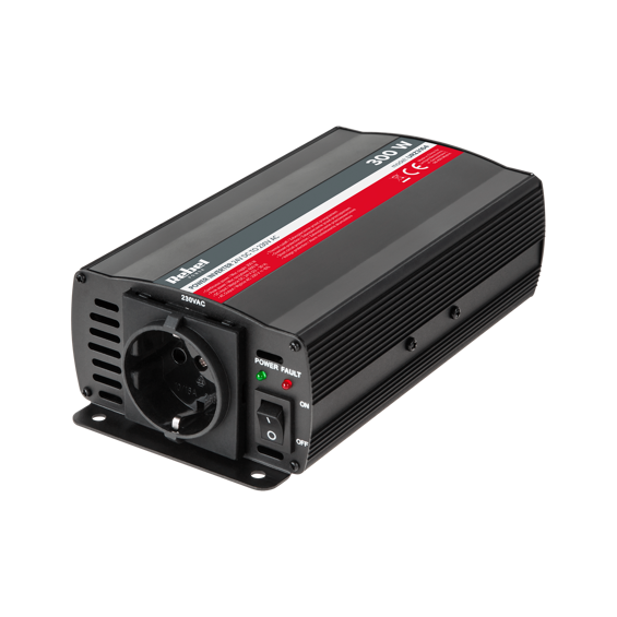 Rebel URZ3164 pretvarač napona 24 V na 230 V – 300 W / 600 W, utičnica tip F