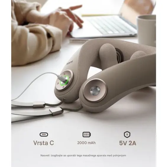 RENPHO PEU‑R‑L001‑GY  bežični masažer za vrat