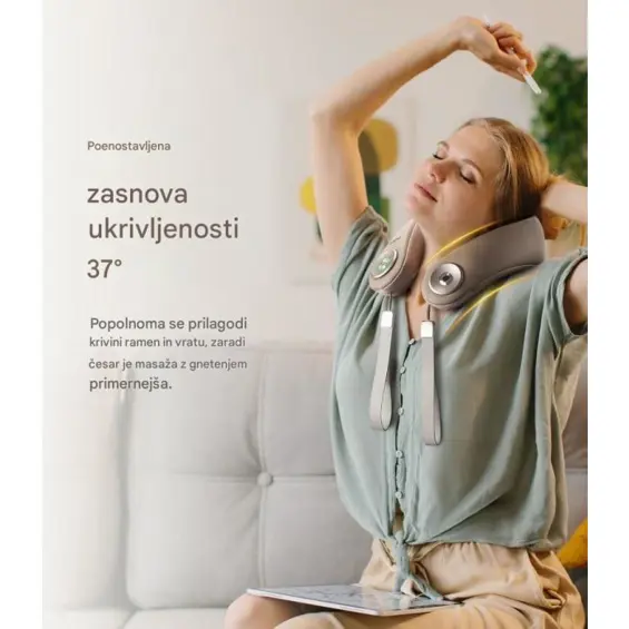 RENPHO PEU‑R‑L001‑GY  bežični masažer za vrat