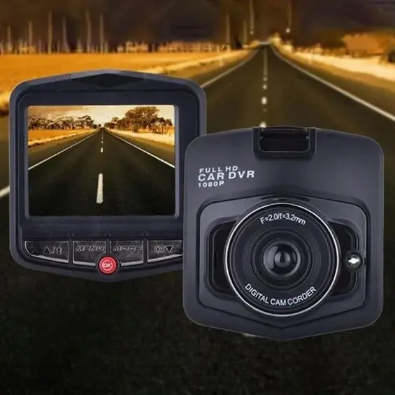 RETOO – Auto kamera Full HD 1080p, kut snimanja 170°, LCD zaslon, G-senzor, detekcija pokreta, noćno snimanje