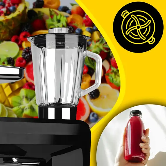 Retoo CookMaster OR1104 Planetarni Kuhinjski Robot 5-u-1 – 6 L, Blender, Mašina za Mljevenje Mesa