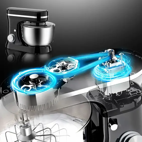 Retoo CookMaster OR1104 Planetarni Kuhinjski Robot 5-u-1 – 6 L, Blender, Mašina za Mljevenje Mesa