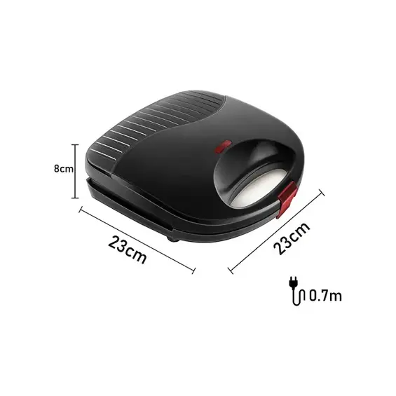 Retoo E753 aparat za belgijske vafle 750 W – 2 vafla
