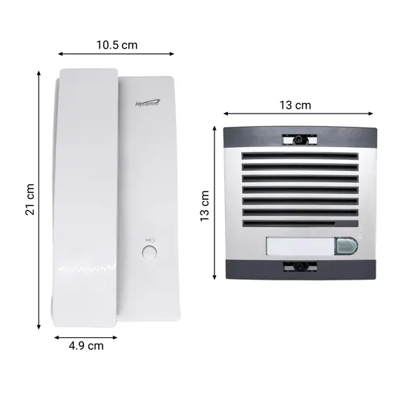 Retoo E820 žičani audio portafon s vanjskom jedinicom i otvaranjem električne brave