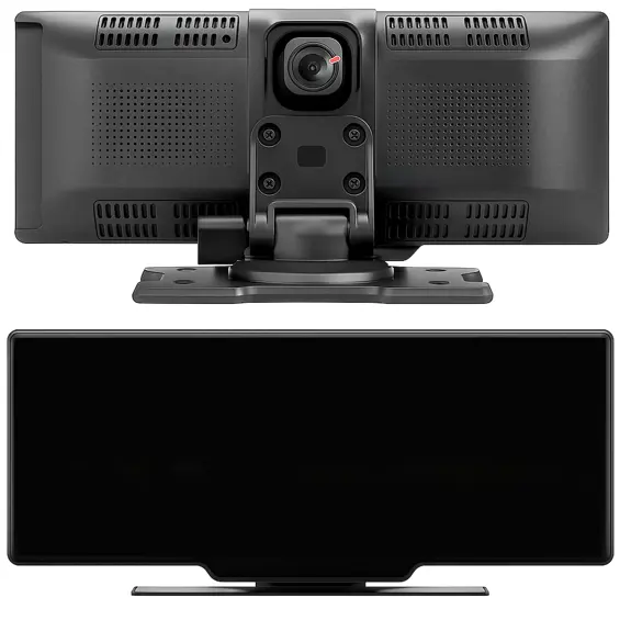 RETOO ER1078 1-DIN autoradio 10,26", Wireless Apple CarPlay i Android Auto, Bluetooth, Wi-Fi + 2 kamere