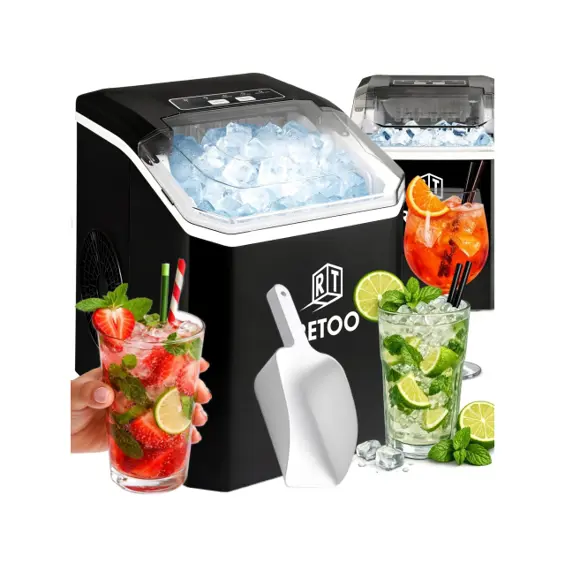 Retoo OR1317 Ledomat – 12 kg/24 h, 120 W, 2 Veličine Kockica Leda