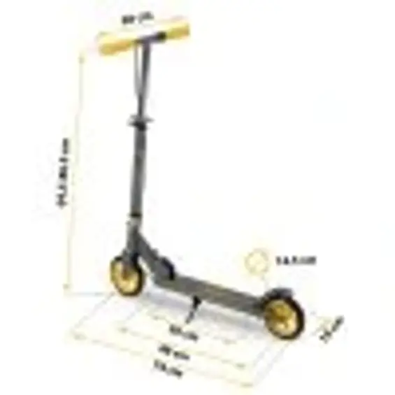 Ricokids J-765603-Romobil Kodi siva i narančasta
