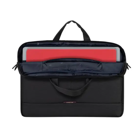 RivaCase Torba za Laptop 15.6" Siva 8731 | Tanki dizajn, Vodootporna, Poslovna torba