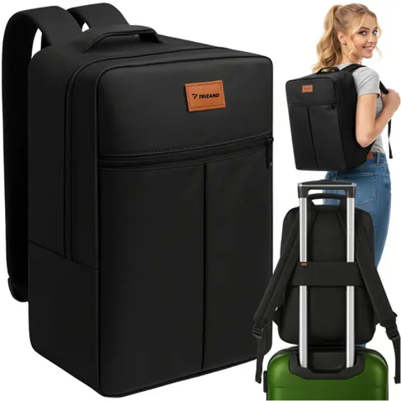 RIZAND putni ruksak za avion 40x20x25 cm – ručna prtljaga 20 L
TRIZAND putni ruksak dizajniran je za putnike koji žele maksimalno iskoristiti dopuštenu ručnu prtljagu