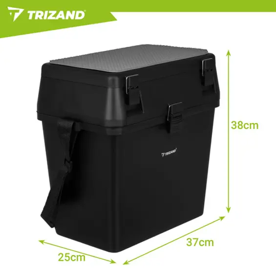 Trizand ribarska kutija organizator sa sjedalicom 38 × 34 × 21 cm