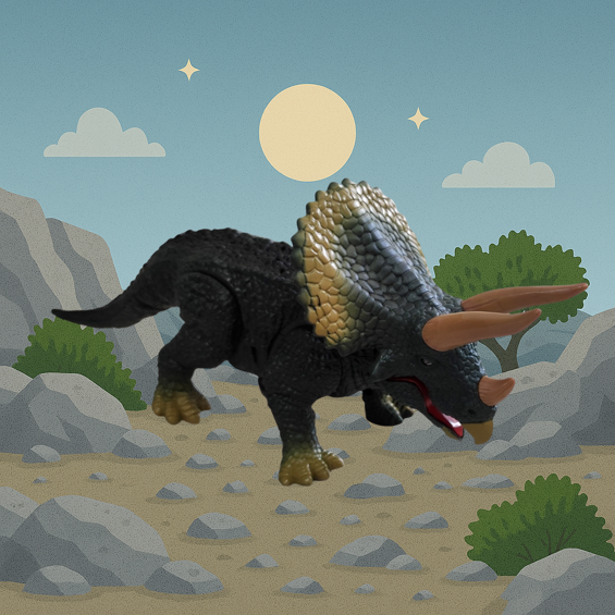 Robot na daljinsko upravljanje KAZOO Triceratops, RC