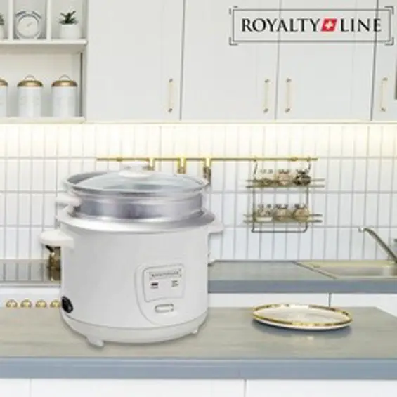 Royalty Line RL-RC18.10D kuhalo za rižu sa parnim nastavkom 1,8 l