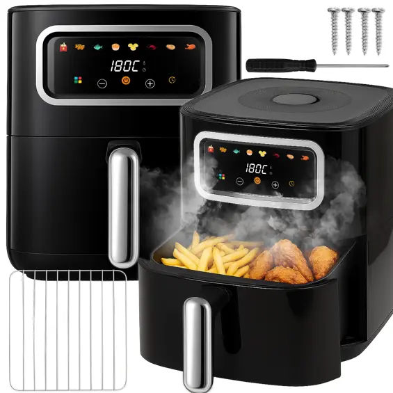 RTO OR1292 Friteza na Vrući Zrak 5,5 L – 1500 W, 8 Automatskih Programa