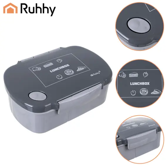 RUHHY lunch box 800 ml s hermetičkim poklopcem i ventilom za paru