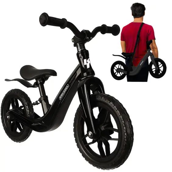 RUZZEL dječji balans bicikl 12" – lagani bicikl bez pedala za djecu 2+