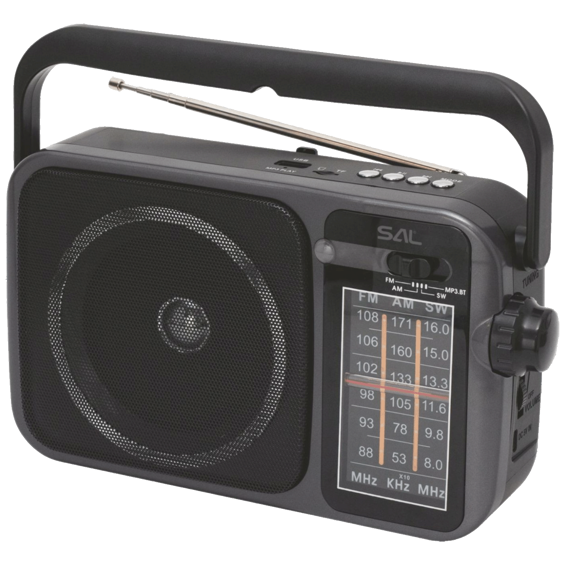 SAL Prijenosni radio prijemnik s multimedijalnim player-om - RPR10