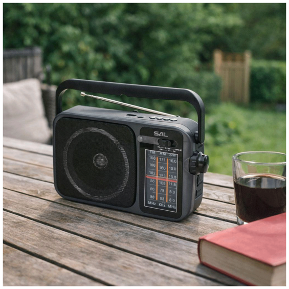 SAL Prijenosni radio prijemnik s multimedijalnim player-om - RPR10