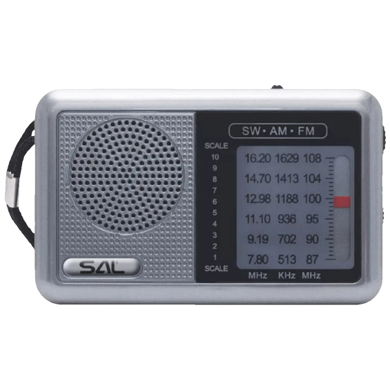 SAL Radio prijemnik, AM / FM / SW, Li-ion 18650 baterija - RPC6CH