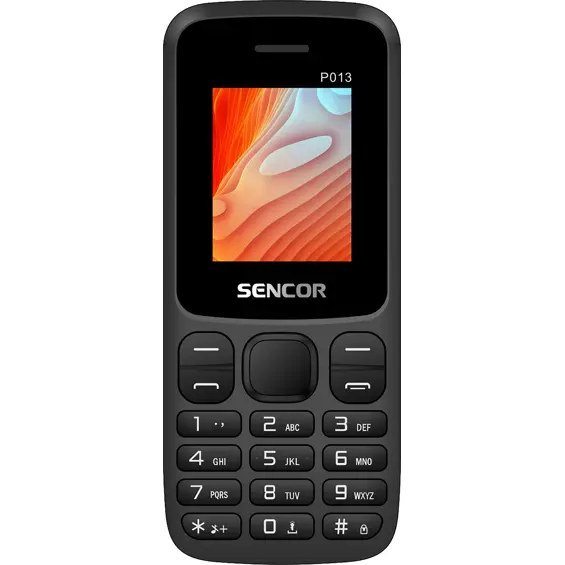 Sencor Element P013 Dual SIM mobilni telefon, crni