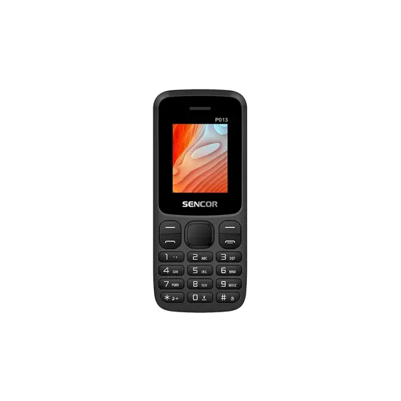 Sencor Element P013 Dual SIM mobilni telefon, crni