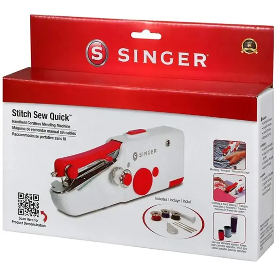 Singer Stitch Sew Quick ručna mini šivaća mašina na baterije