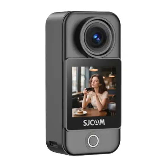SJCAM C400 Pocket akcijska kamera 4K, crna