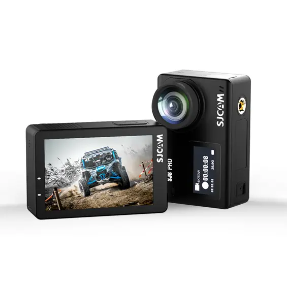 SJCAM SJ8 Pro akcijska kamera 4K 60 fps, crna
