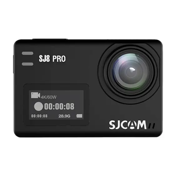 SJCAM SJ8 Pro akcijska kamera 4K 60 fps, crna
