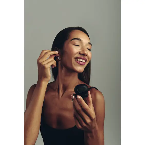 Slušalice Adda Collins BUD-002-BK, Aura, bluetooth 5.4, crne