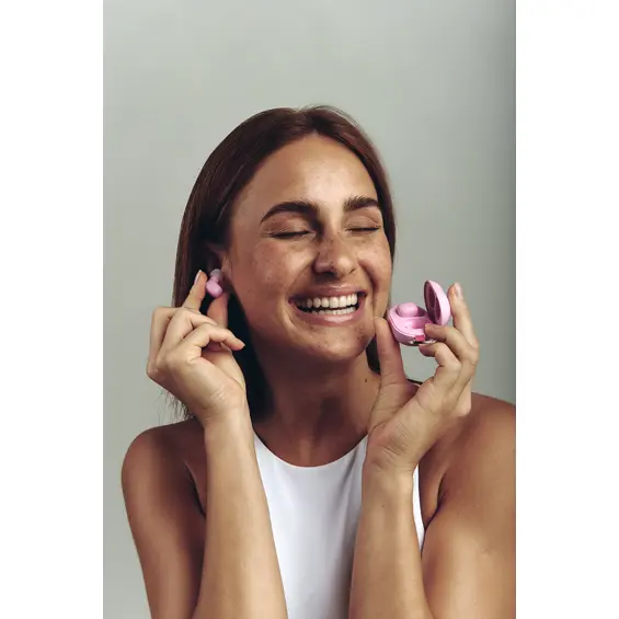 Slušalice Adda Collins BUD-002-LP, Aura, bluetooth 5.4, roze