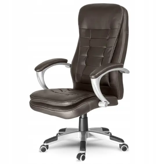 Sofotel 322-Uredska stolica tamno smeđa – ergonomska okretna stolica do 120 kg