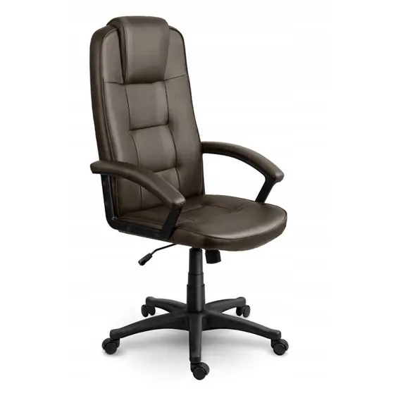 Sofotel 402C-DARK-BROWN ergonomska uredska stolica od eko kože – tamnosmeđa