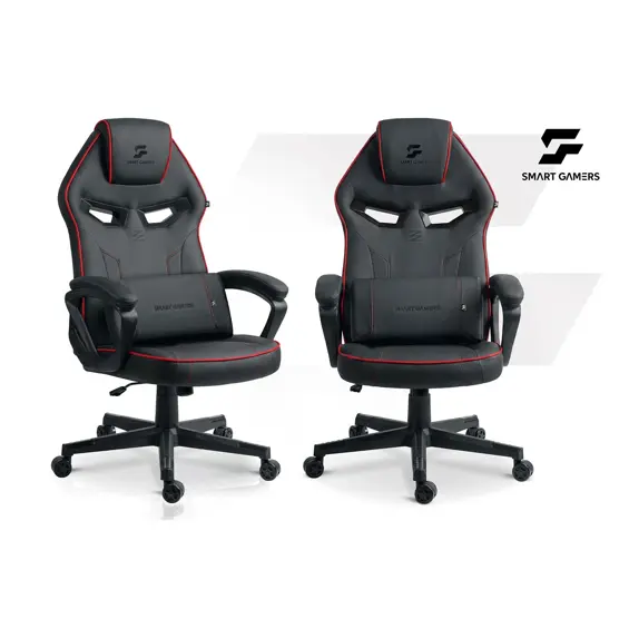 Sofotel Furon 242801 gaming stolica s lumbalnim jastukom – crveno-crna