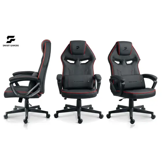 Sofotel Furon 242801 gaming stolica s lumbalnim jastukom – crveno-crna