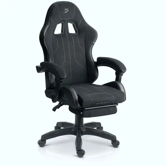 Sofotel Lokar 242600 gaming stolac s naslonom za noge – crni