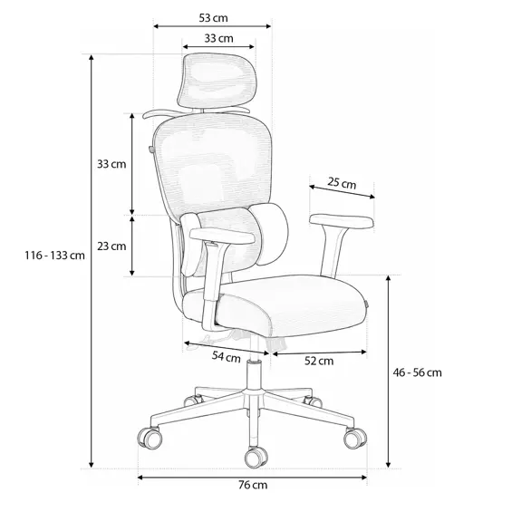 SOFOTEL Talin 2492 – Ergonomska uredska stolica s mrežastim naslonom, podesivim rukonaslonima 360°, MULTIBLOCK mehanizmom, nosivost 150 kg, bež-bijela