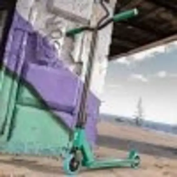 SOKE GO freestyle romobil za trikove-zeleno-plava boja