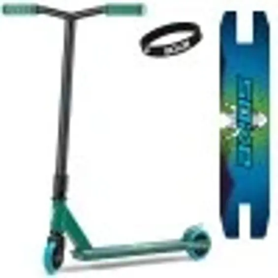 SOKE GO freestyle romobil za trikove-zeleno-plava boja