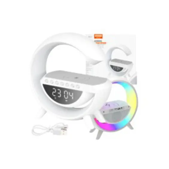 Somostel SMS-H304 LED noćna lampa s Qi punjačem i Bluetooth zvučnikom