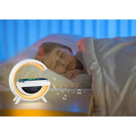 Somostel SMS-H304 LED noćna lampa s Qi punjačem i Bluetooth zvučnikom