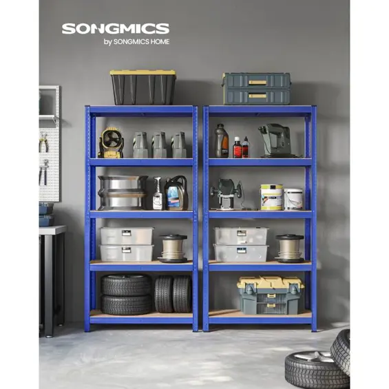 Songmics GLR040Q01 – 5-slojni metalni regal