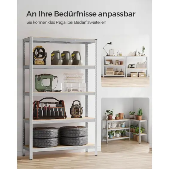 Songmics GLR060E01 – 5-slojni metalni regal