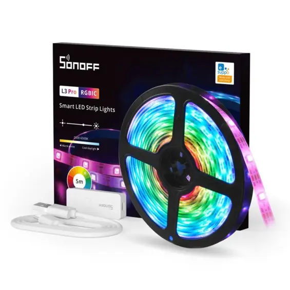 Sonoff L3-5M-P Wi-Fi Smart LED svjetlosna traka duljine 5 metara