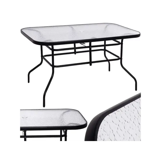 Springos GF0080- vrtni stol 120x70x70 cm – idealan za balkon, vrt i blagovanje na otvorenom